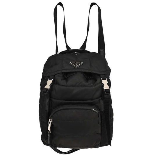 Prada Black Nylon Backpack