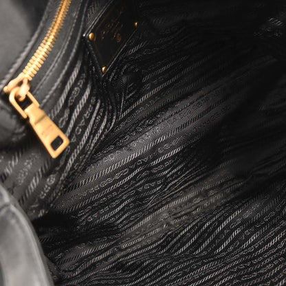 Prada Black Nylon 2way Shoulder Tote Bag
