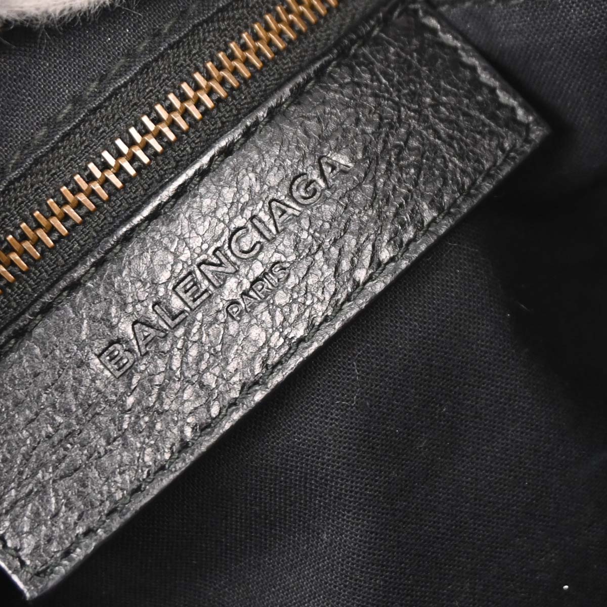 Balenciaga Black City Small Graffiti Handbag