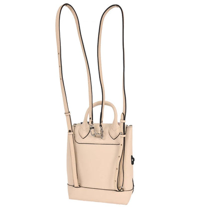 Louis Vuitton Beige Calfskin Lockme Backpack M53079