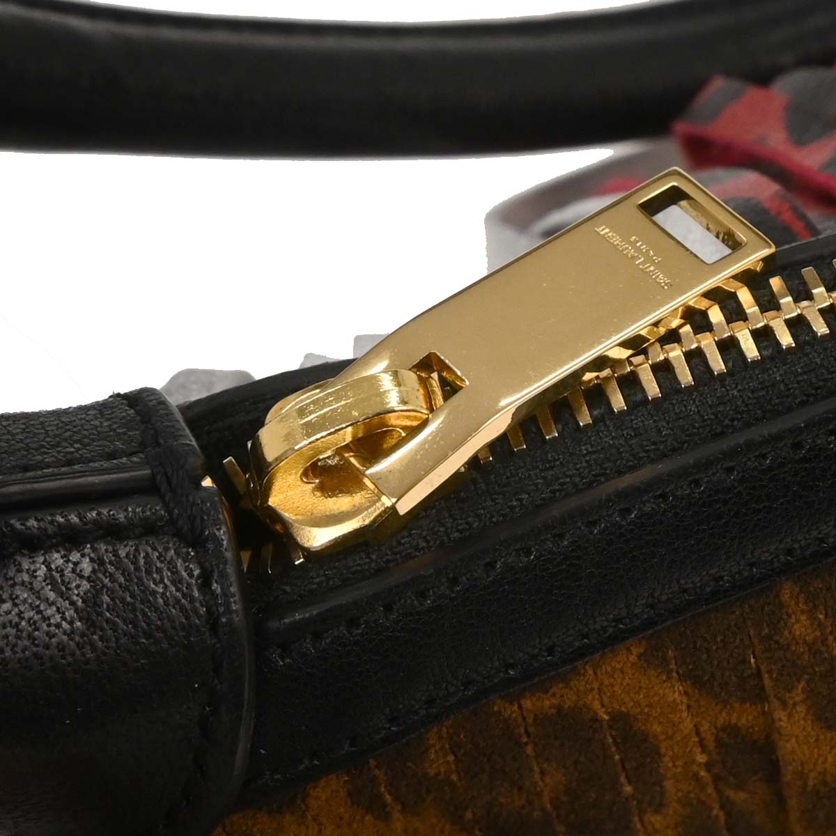 Saint Laurent Black Emmanuelle Fringe Handbag