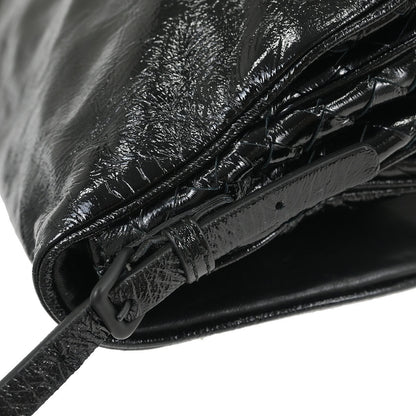 Bottega Veneta Black Intrecciato Handbag
