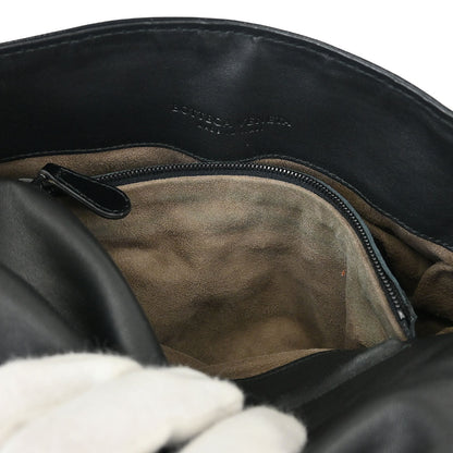 Bottega Veneta Black Intrecciato Handbag