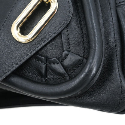 Chloe Black Paraty 2way Shoulder Handbag