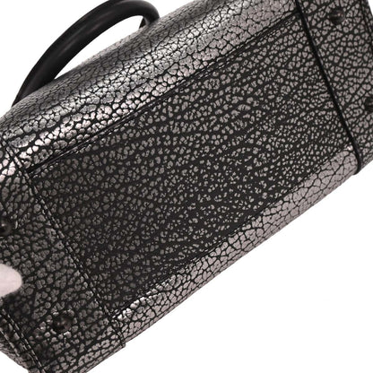 Loewe Silver Black Amazona 28 Handbag