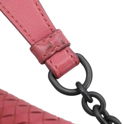 Bottega Veneta Pink Intrecciato 2way Shoulder Handbag