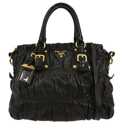 Prada Black 2way Shoulder Tote Bag
