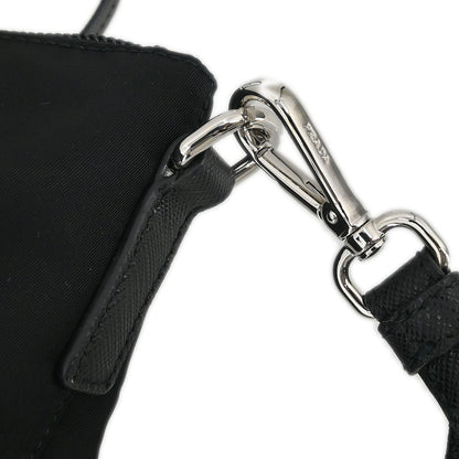 Prada Black Nylon 2way Shoulder Tote Handbag