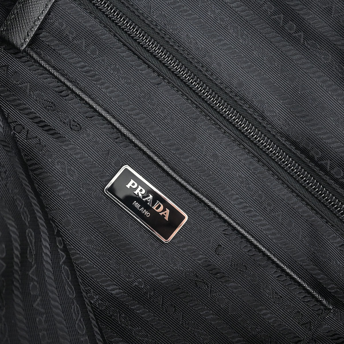 Prada Black Nylon 2way Shoulder Tote Handbag