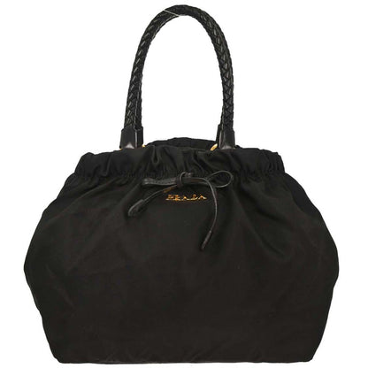 Prada Black Nylon Tote Bag