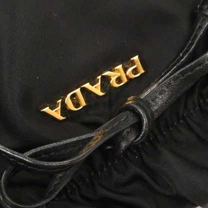 Prada Black Nylon Tote Bag