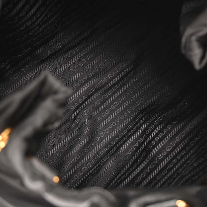 Prada Black Nylon Tote Bag