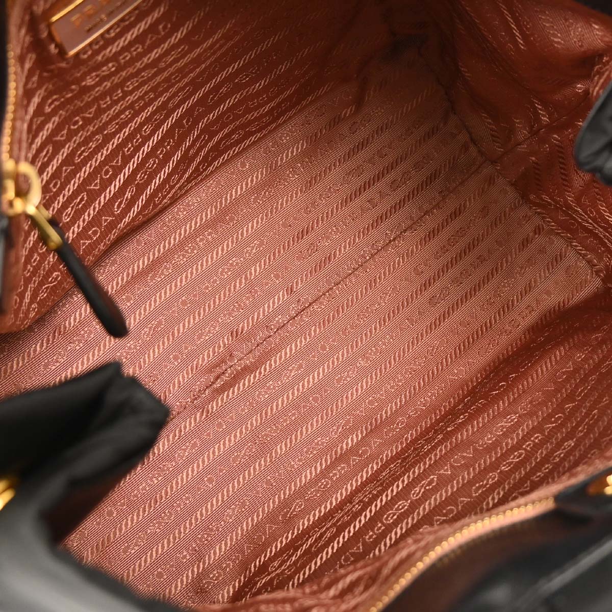 Prada Black Nylon Tote Bag