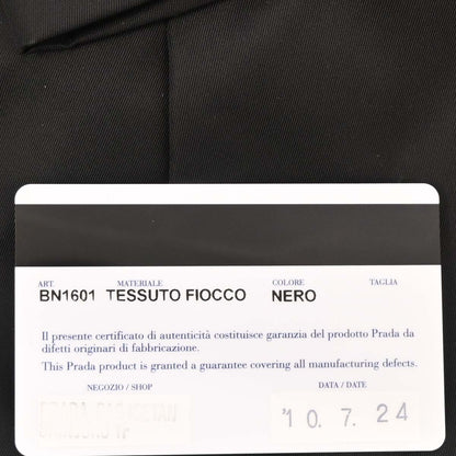 Prada Black Nylon Tote Bag