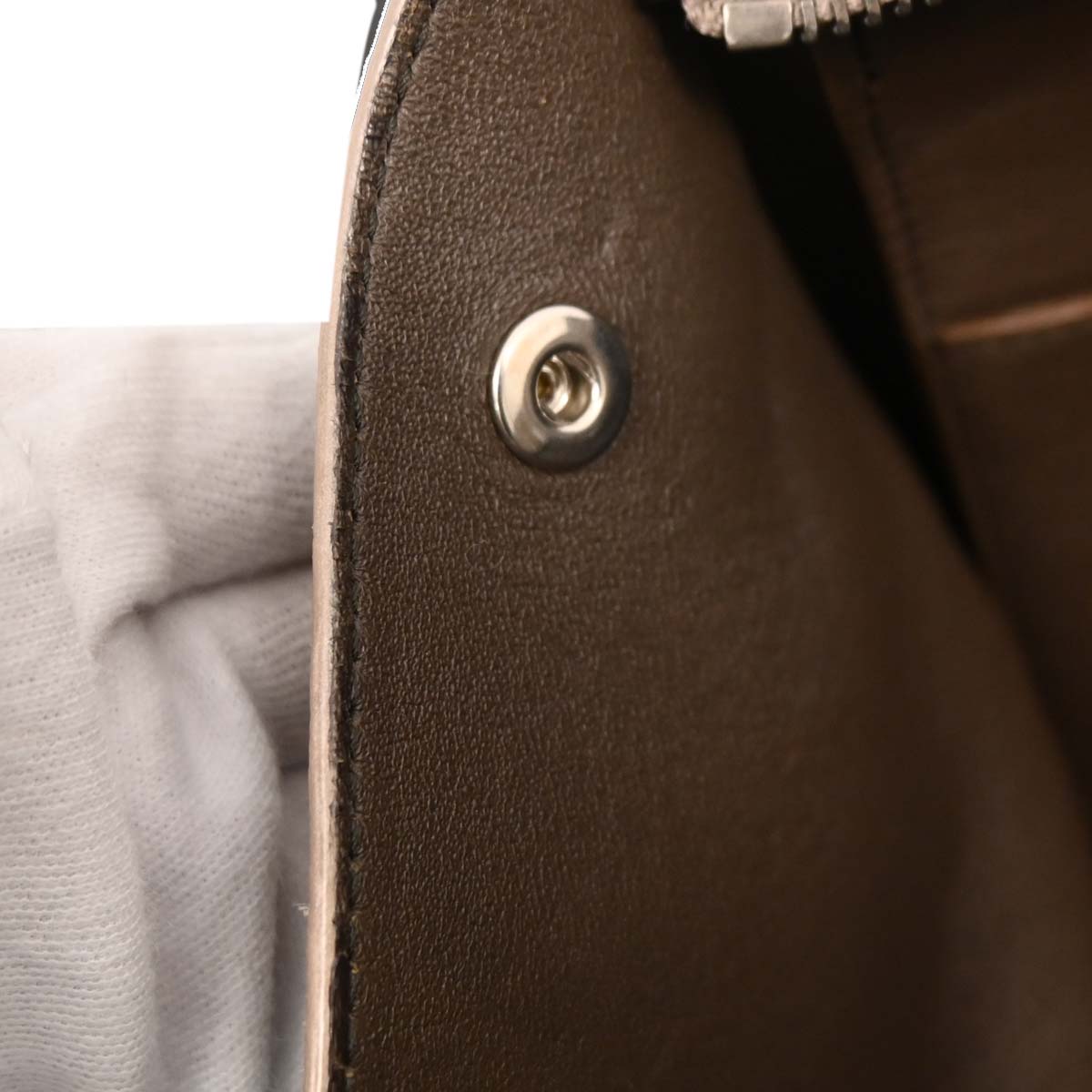 Celine Brown Leather Suede Trapeze 2way Shoulder Handbag