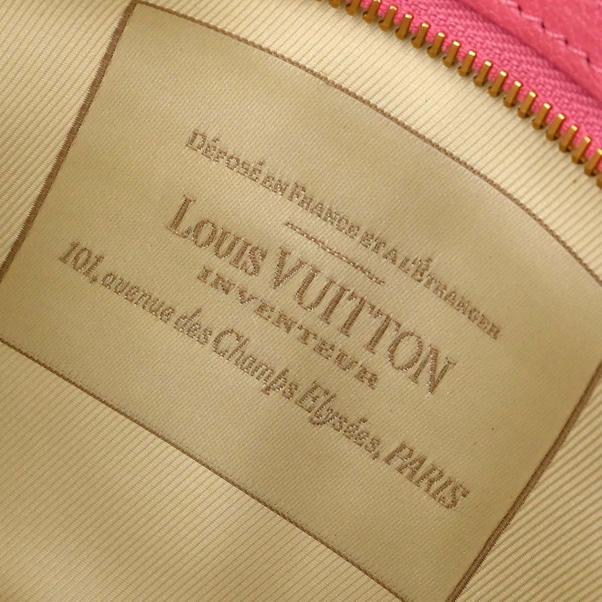 Louis Vuitton Pink Monogram Sabia Pochette Accessoires M93069
