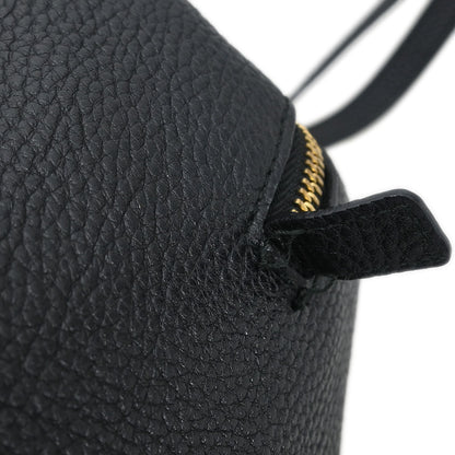 Salvatore Ferragamo Black Gancini 2way Shoulder Handbag