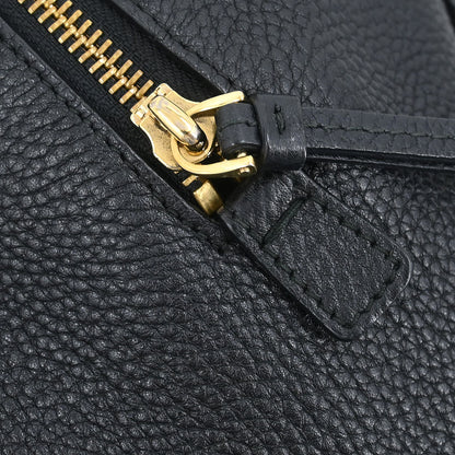 Salvatore Ferragamo Black Gancini 2way Shoulder Handbag