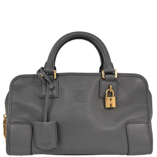 Loewe Gray Amazona 28 Handbag