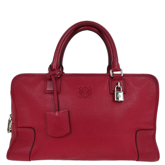 Loewe Red Amazona 36 Handbag
