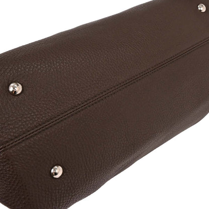 Salvatore Ferragamo Brown Gancini 2way Shoulder Handbag