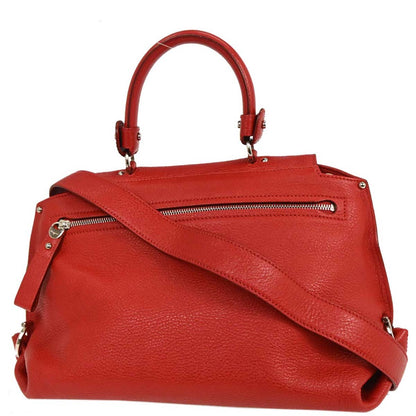 Salvatore Ferragamo Red Sofia Gancini 2way Shoulder Handbag