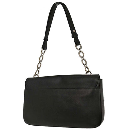 Salvatore Ferragamo Black Gancini Shoulder Bag