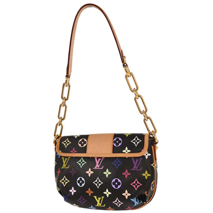 Louis Vuitton Black Monogram Multicolor Patty Handbag M40306