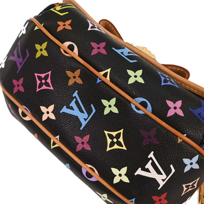 Louis Vuitton Black Monogram Multicolor Patty Handbag M40306