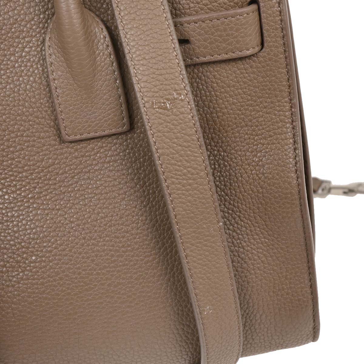 Saint Laurent 2016 Brown Sac de Jour 2way Shoulder Handbag