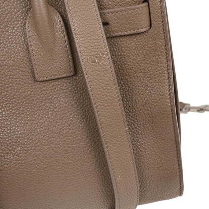 Saint Laurent 2016 Brown Sac de Jour 2way Shoulder Handbag