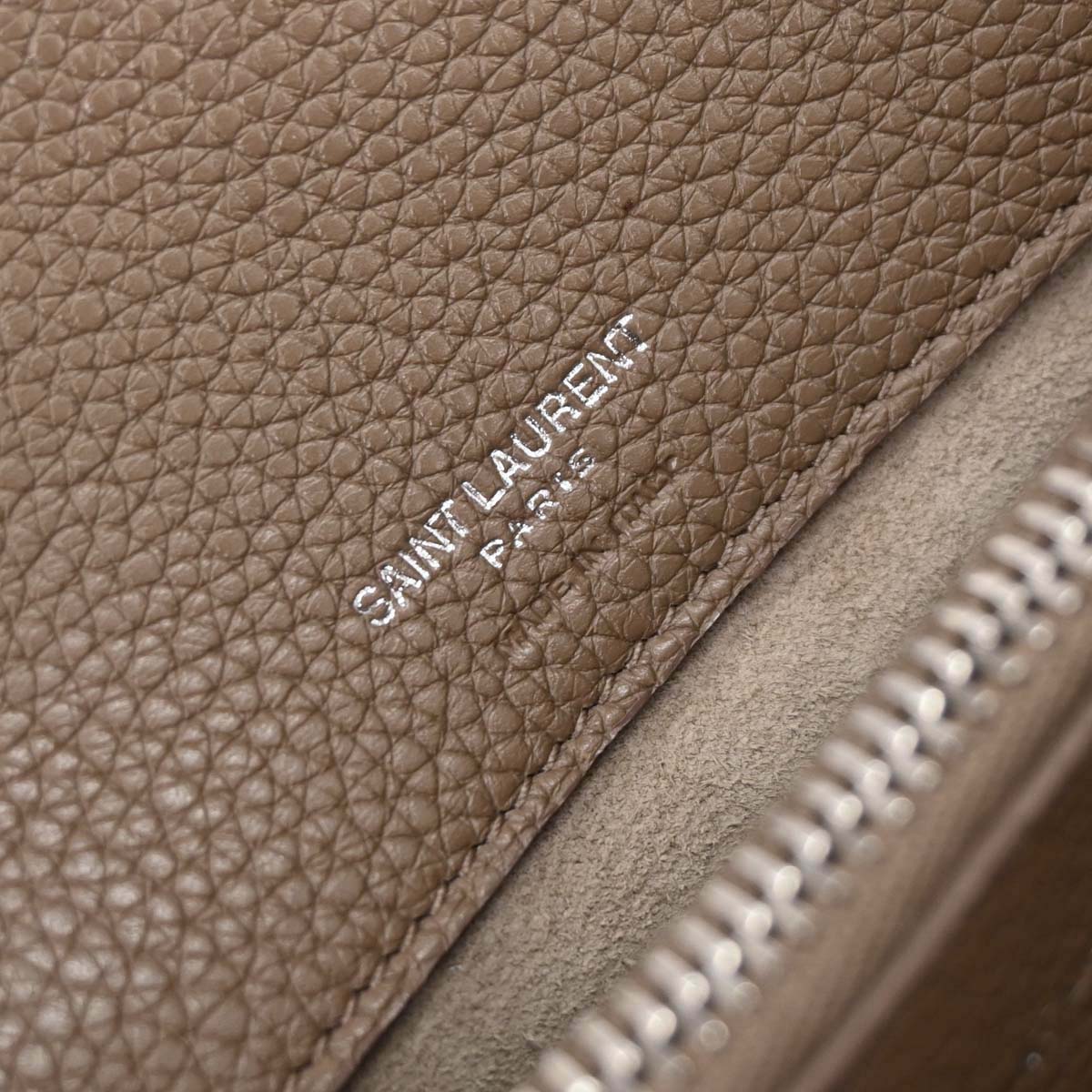 Saint Laurent 2016 Brown Sac de Jour 2way Shoulder Handbag