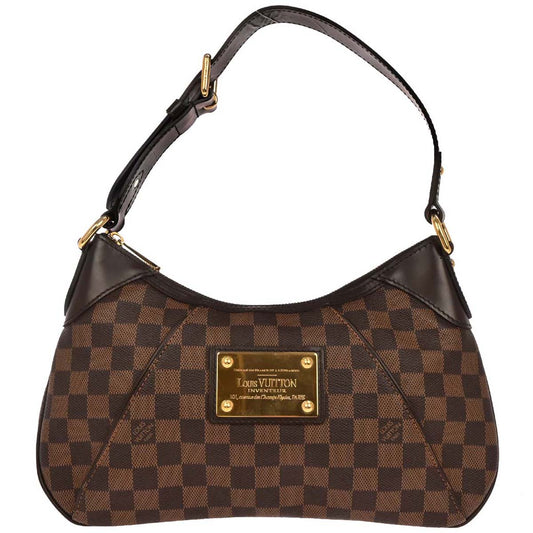Louis Vuitton Damier Thames PM Hobo Handbag N48180