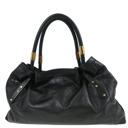 Chloe Black Victoria Tote Handbag