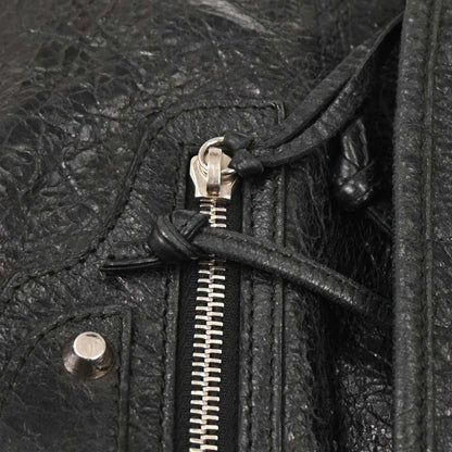 Balenciaga Black Leather Traveler Backpack