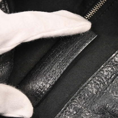 Balenciaga Black Leather Traveler Backpack
