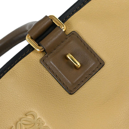 Loewe Beige Black Brown Amazona 28 Handbag