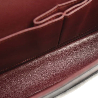 Chanel 2019 Black Caviar Medium Classic Double Flap Shoulder Bag