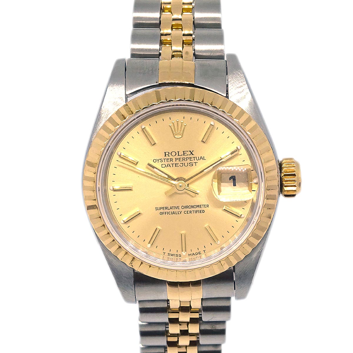 Rolex Oyster Perpetual Datejust 26mm Ref.69173 Self-winding Watch SS 18K