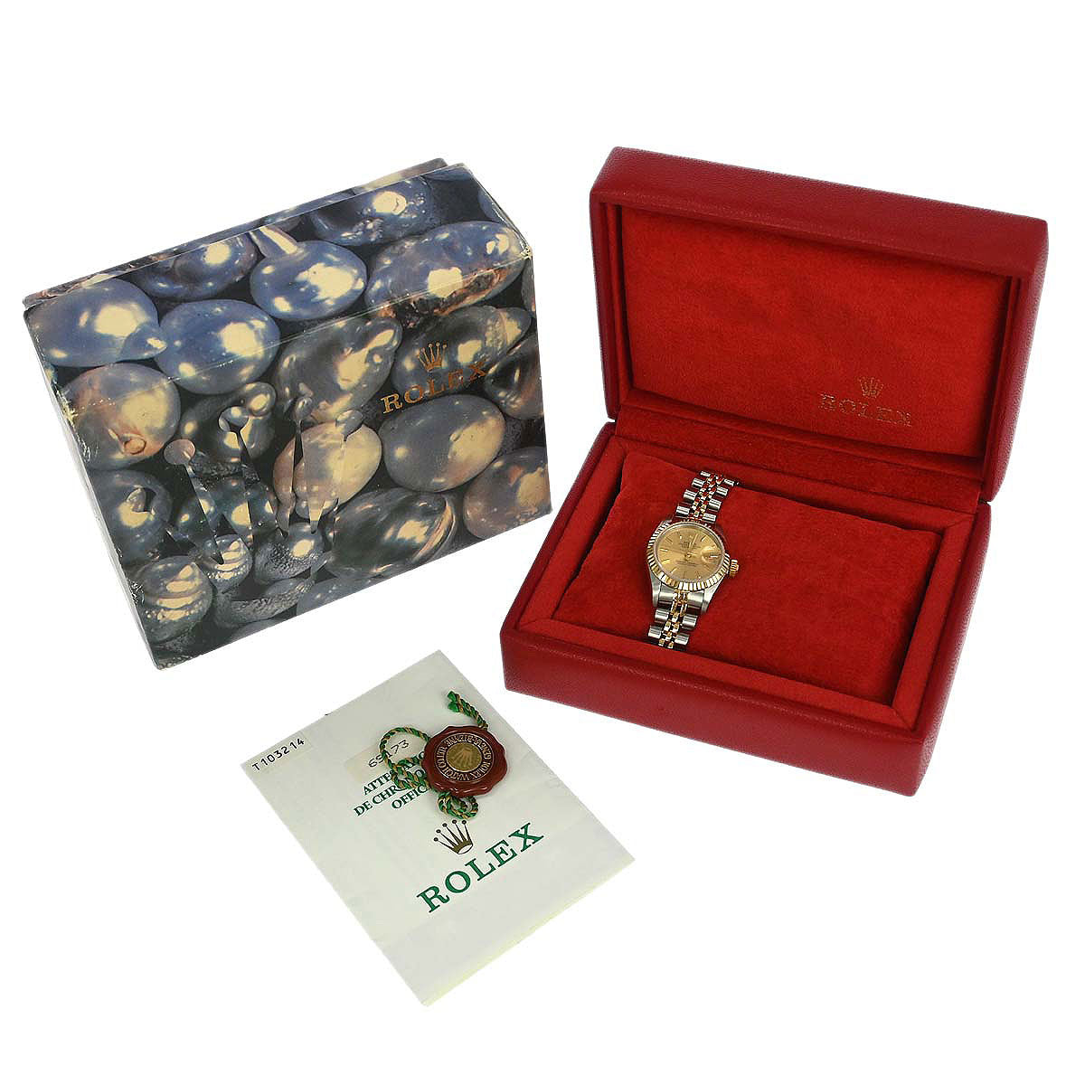 Rolex Oyster Perpetual Datejust 26mm Ref.69173 Self-winding Watch SS 18K