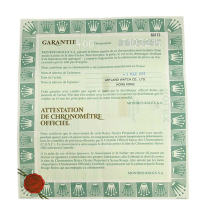 Rolex Oyster Perpetual Datejust 26mm Ref.69173 Self-winding Watch SS 18K