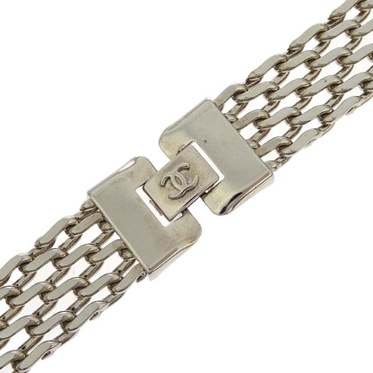 Chanel Chain Belt Silver Small Good 97A