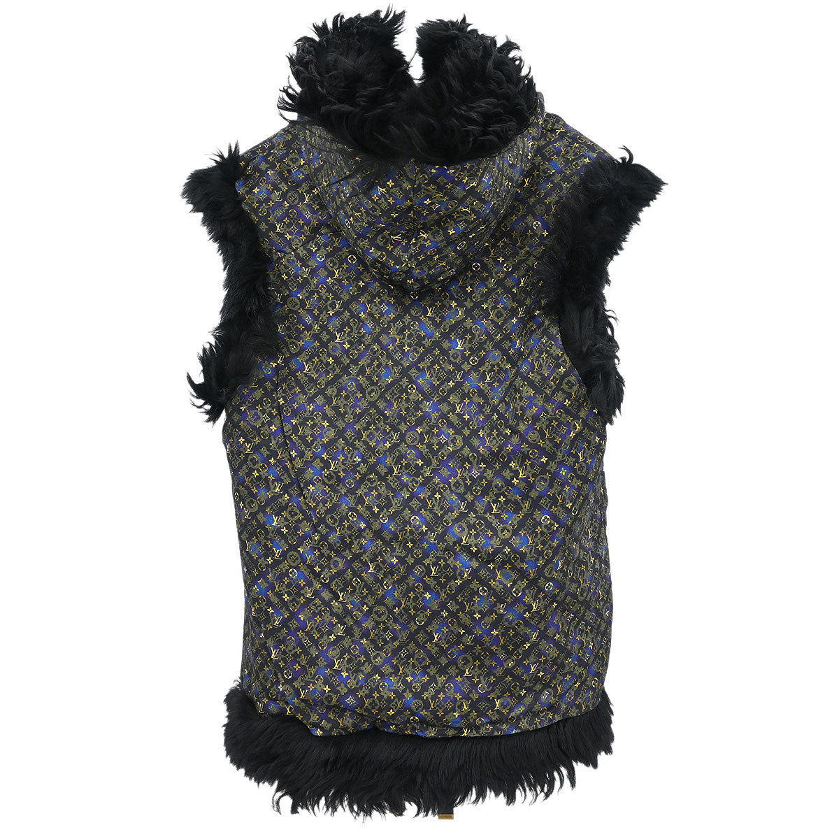 Louis Vuitton Reversible Fur Vest Black #34