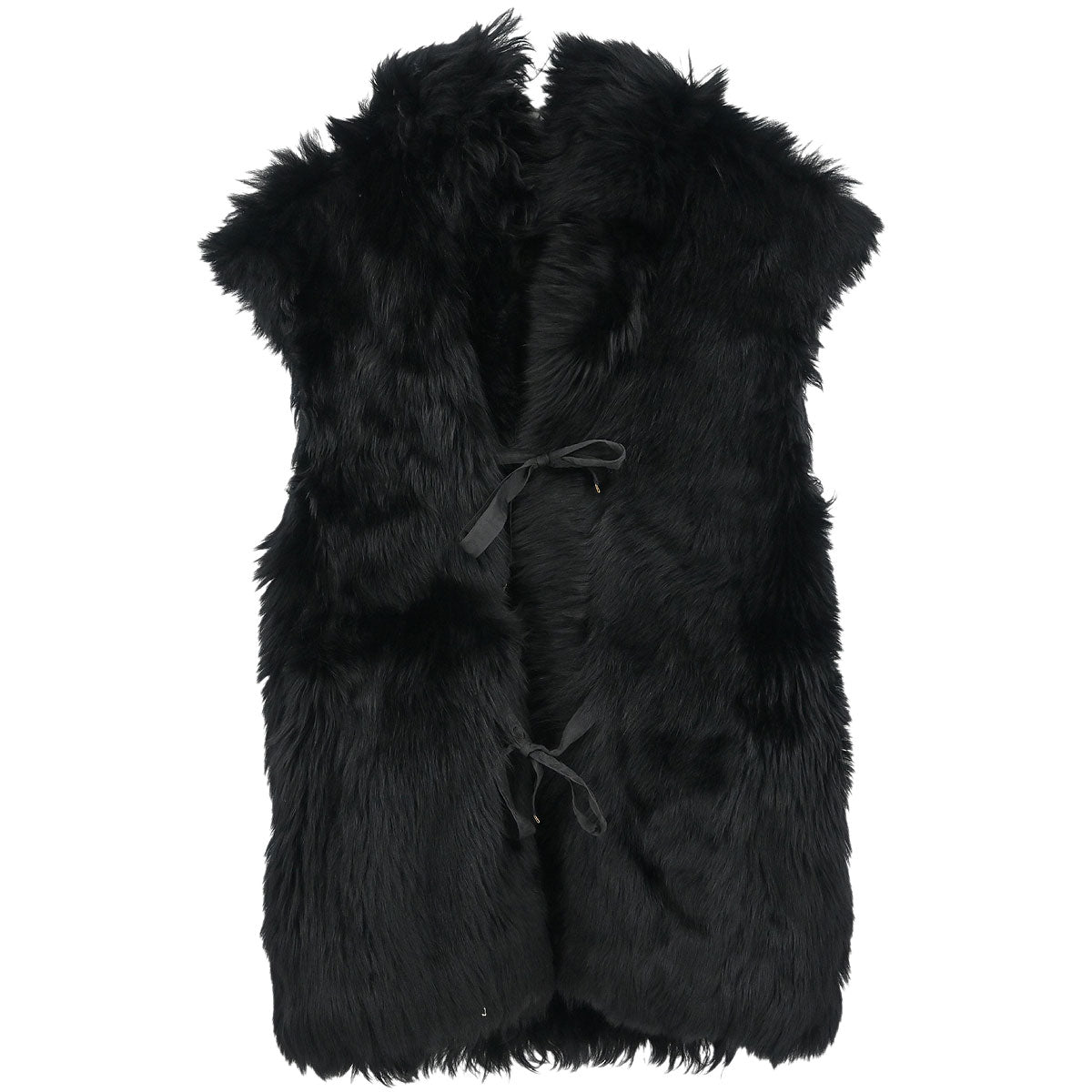 Louis Vuitton Reversible Fur Vest Black #34