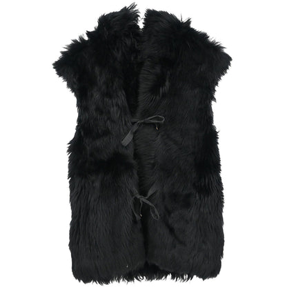 Louis Vuitton Reversible Fur Vest Black #34