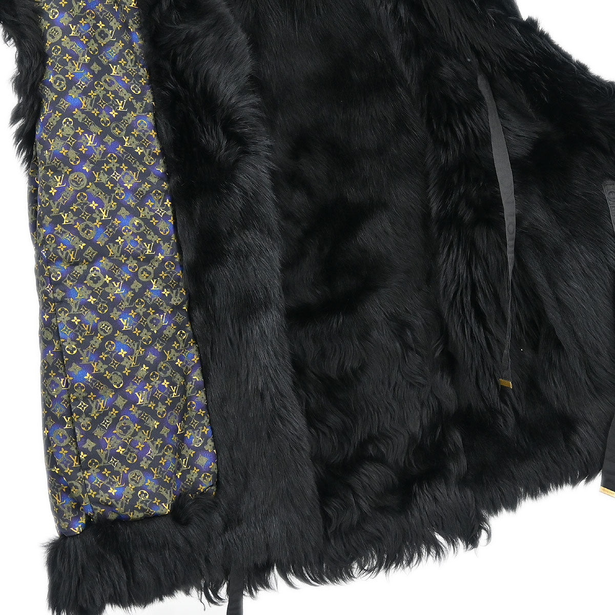 Louis Vuitton Reversible Fur Vest Black #34