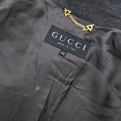Gucci Single Breasted Jacket Gray #44