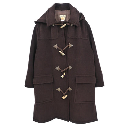 Hermes Duffle Coat Brown #52