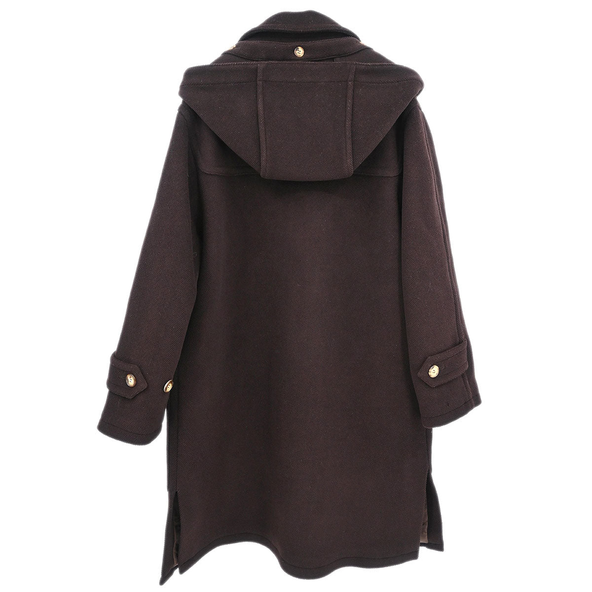 Hermes Duffle Coat Brown #52