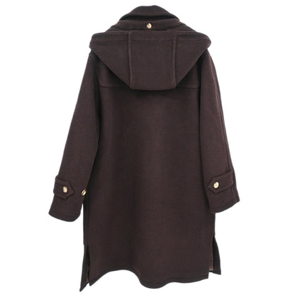 Hermes Duffle Coat Brown #52